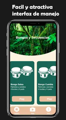 Bongos y Congas android App screenshot 0